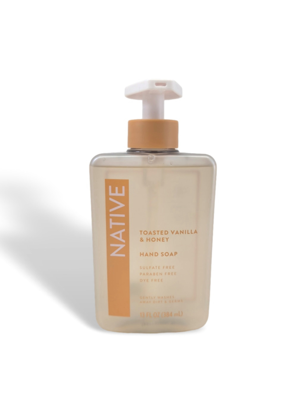 NEW: Native Toasted Vanilla & Honey Hand Soap One Size Clear Orange